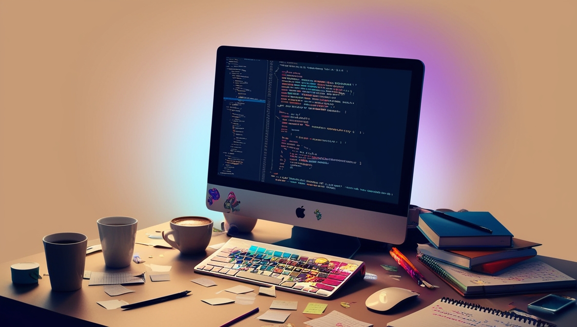 Leonardo_Phoenix_A_cluttered_desk_of_a_freelancer_programmer_s_0 Leonardo_Phoenix_A_cluttered_desk_of_a_freelancer_programmer_s_0